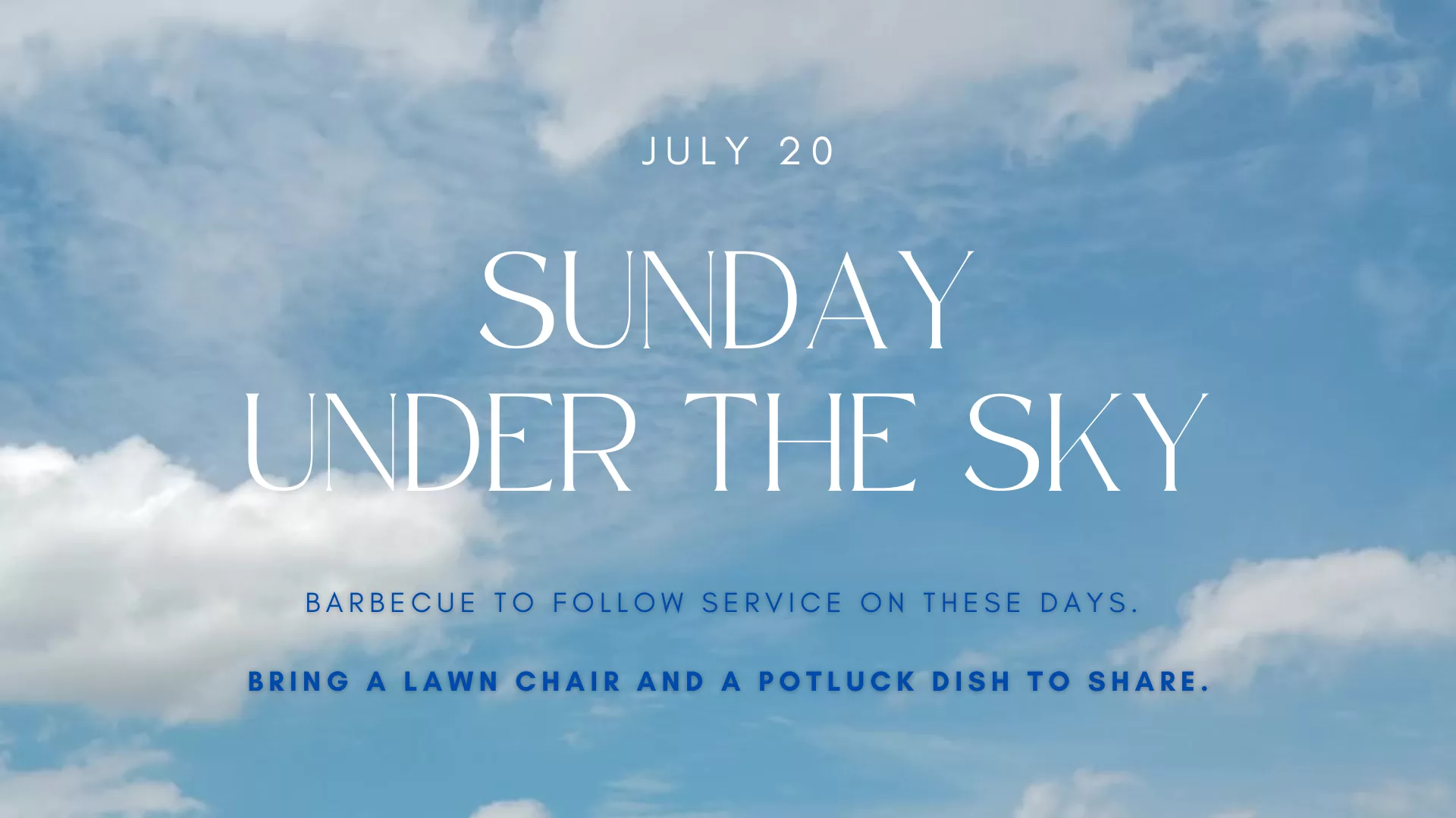 Sunday Under the Sky