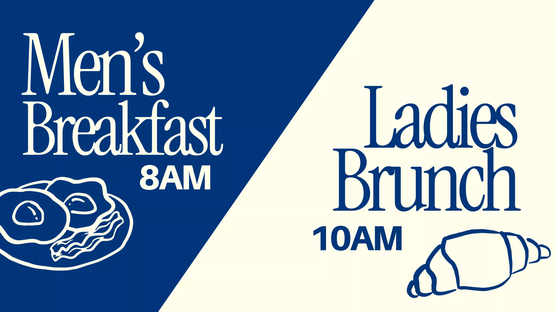 Men’s Breakfast/Ladies Brunch